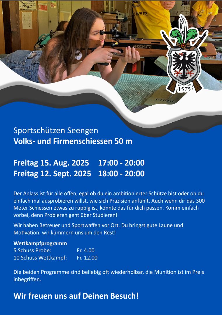 Volksschiessen 2025