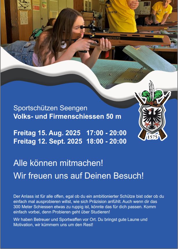 Volksschiessen 2025